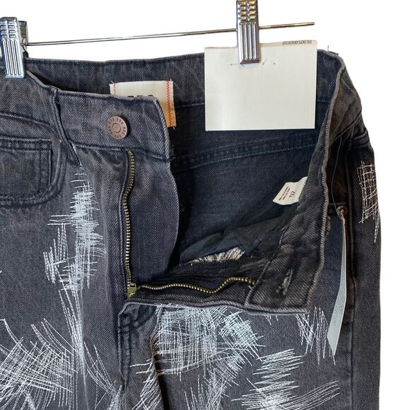 BDG Urban Outfitters 90s Bootcut Jean Embroidered size 26 - Picture 6 of 7